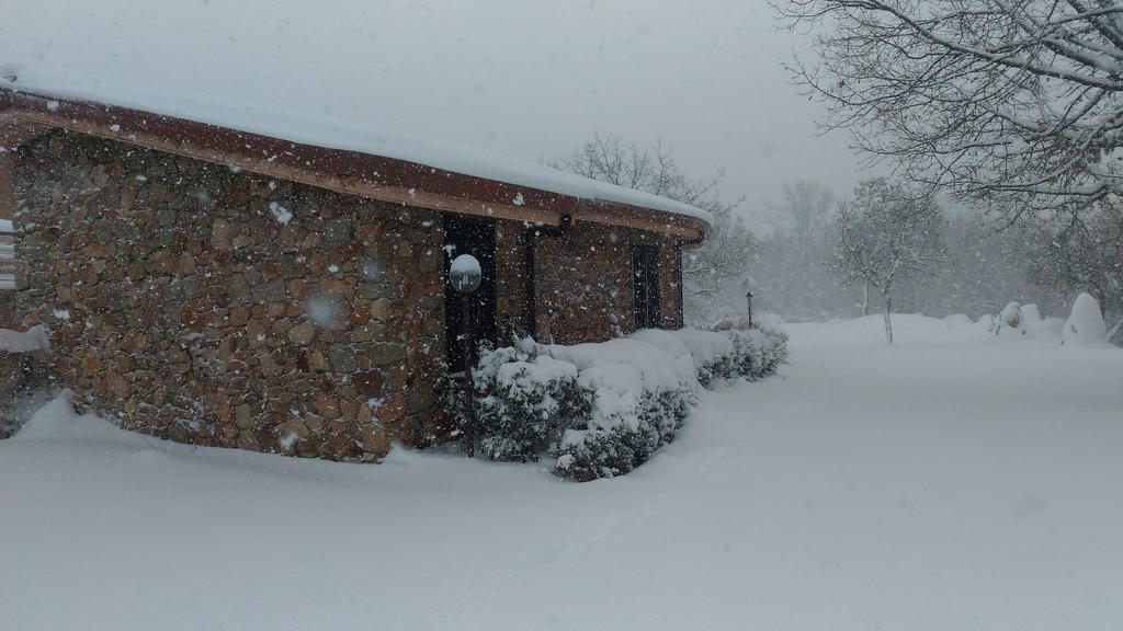 Hotel Il Nido Dell'Aquila Villanova Strisaili Exterior foto